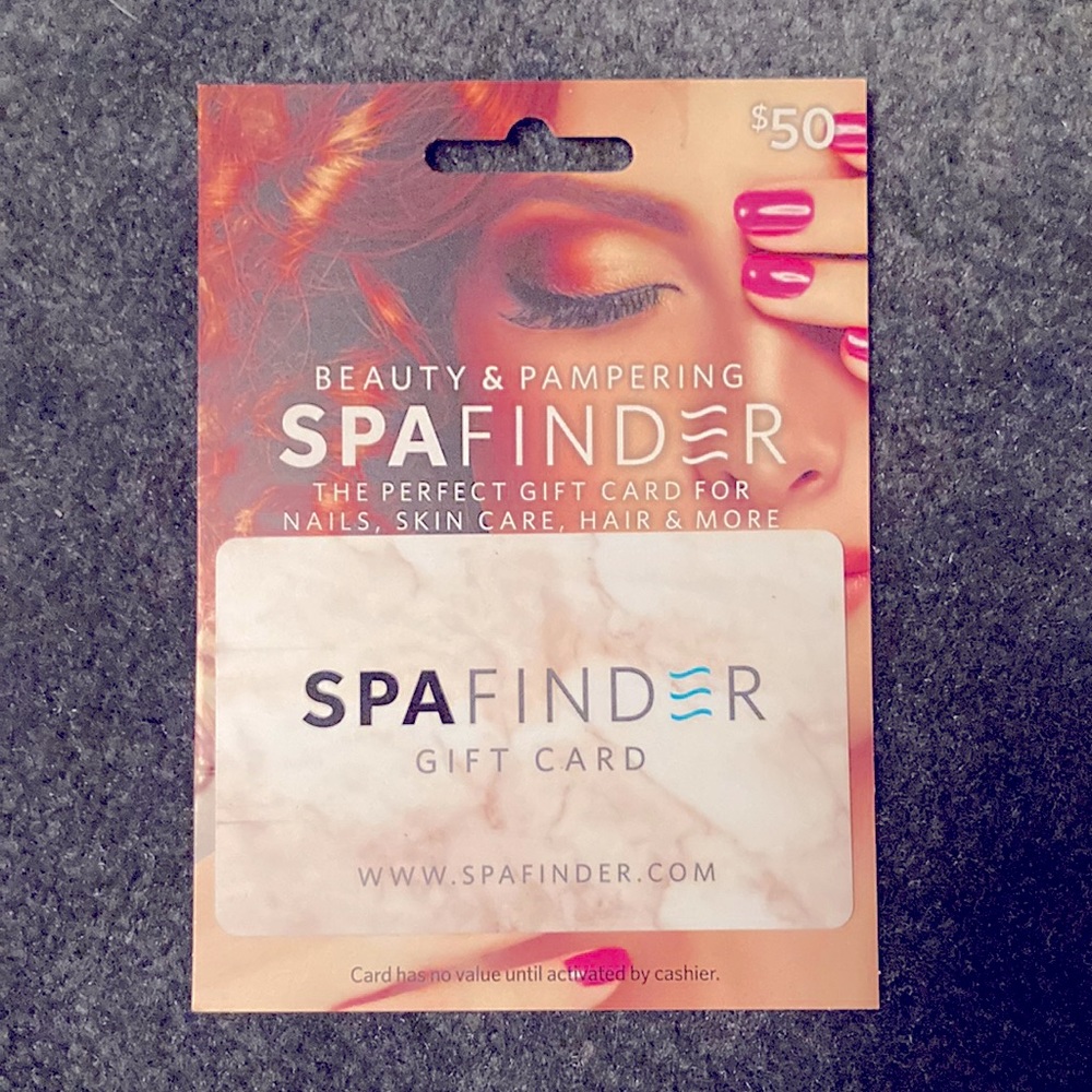 NEW SPAFINDER Gift Card $50 US